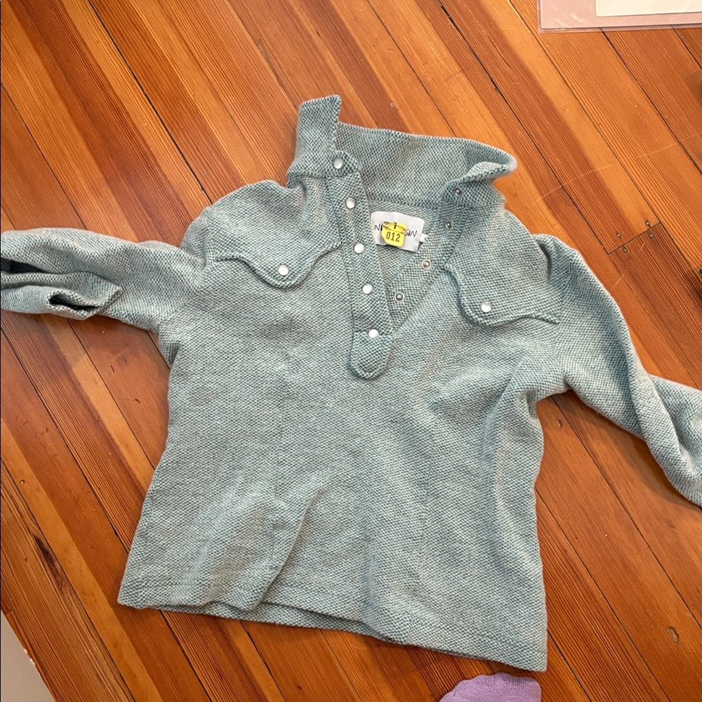 Rider Sweater Seafoam Nikki Chasin - Picture 2 of 2